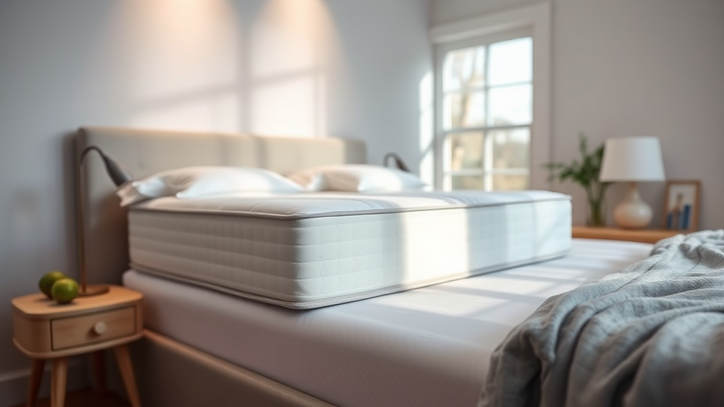 매트리스 높이 선택 시 고려사항 (realistic 스타일)