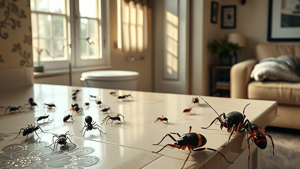 흔한 벌레 종류 (realistic 스타일)