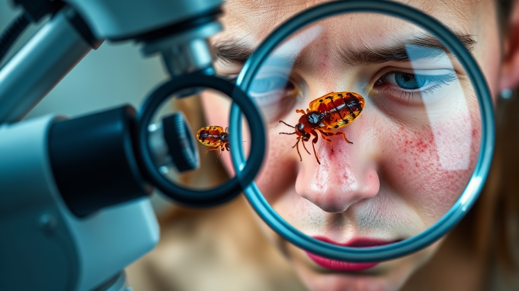 사면발이, 어떻게 감염될까? (realistic 스타일)