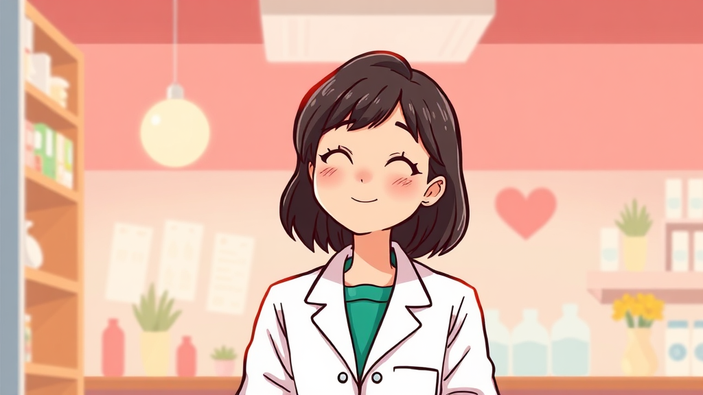 현숙의 연애관과 미래 기대 (cartoon 스타일)