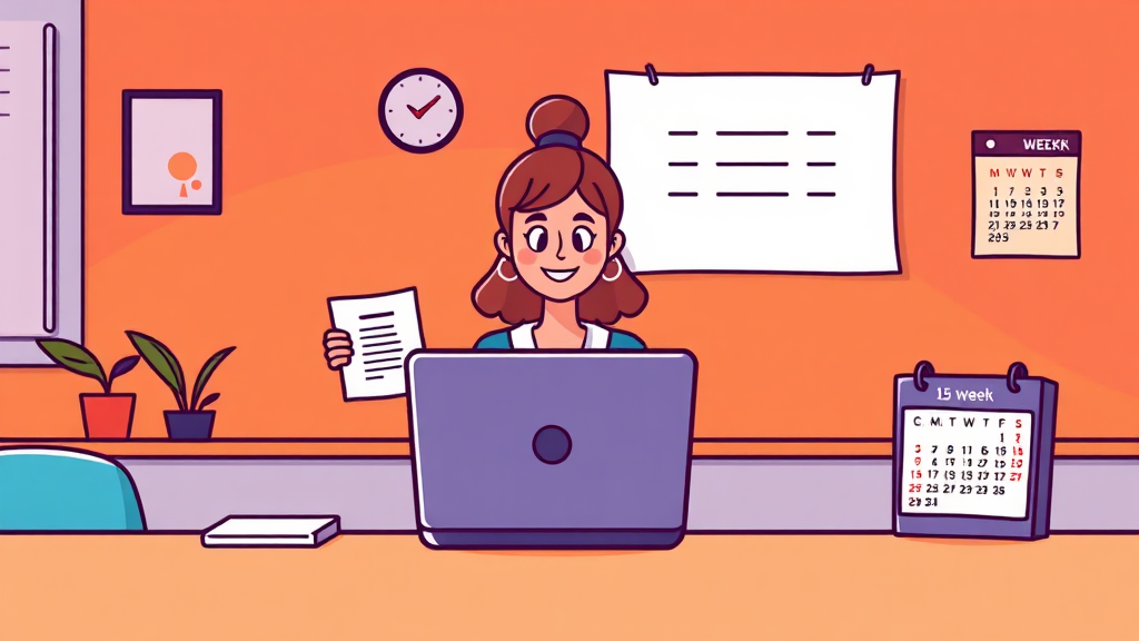 온라인 수업 및 학습법 (cartoon 스타일)