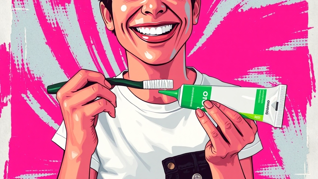 알란토인 치약, 사용법 & 주의사항 (popart 스타일)