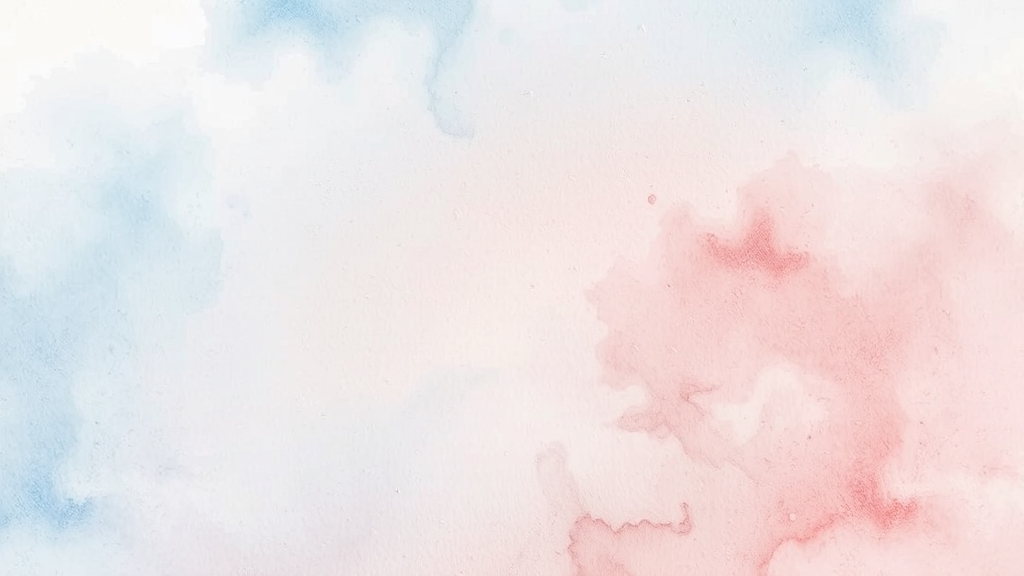 사후 관리 및 주의사항 (watercolor 스타일)