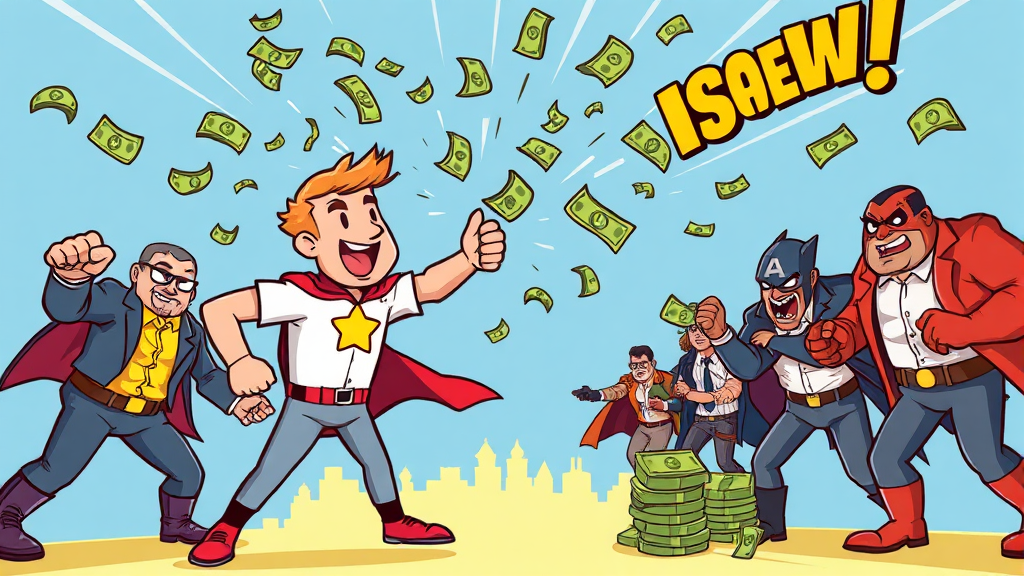 ‘캐셔로’ 줄거리 요약 (cartoon 스타일)