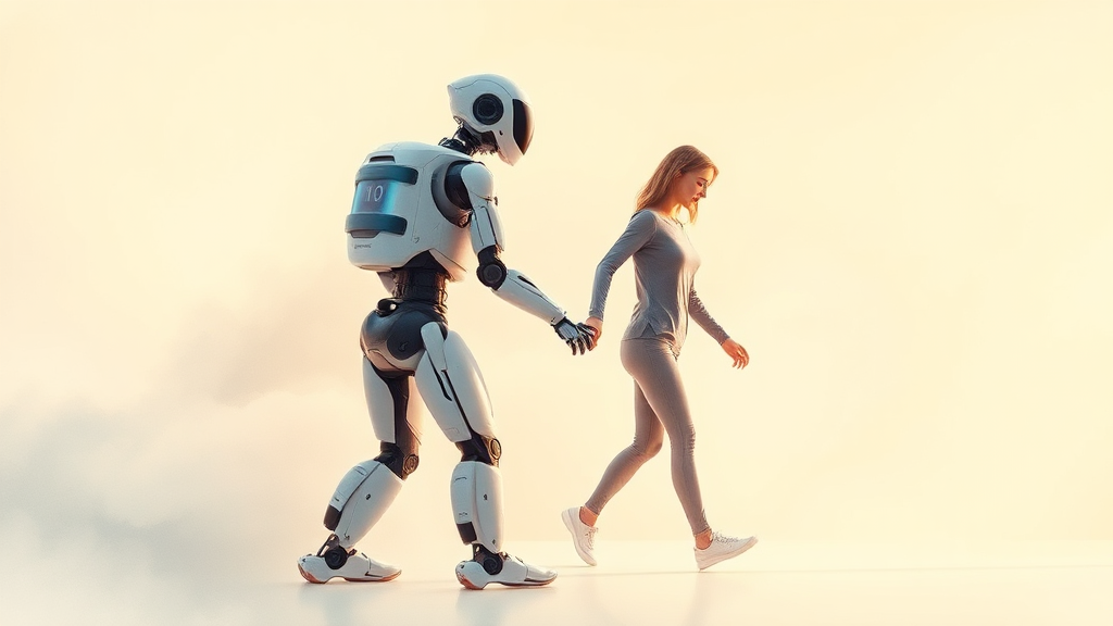 재활 로봇, 어떤 종류가 있나? (watercolor 스타일)