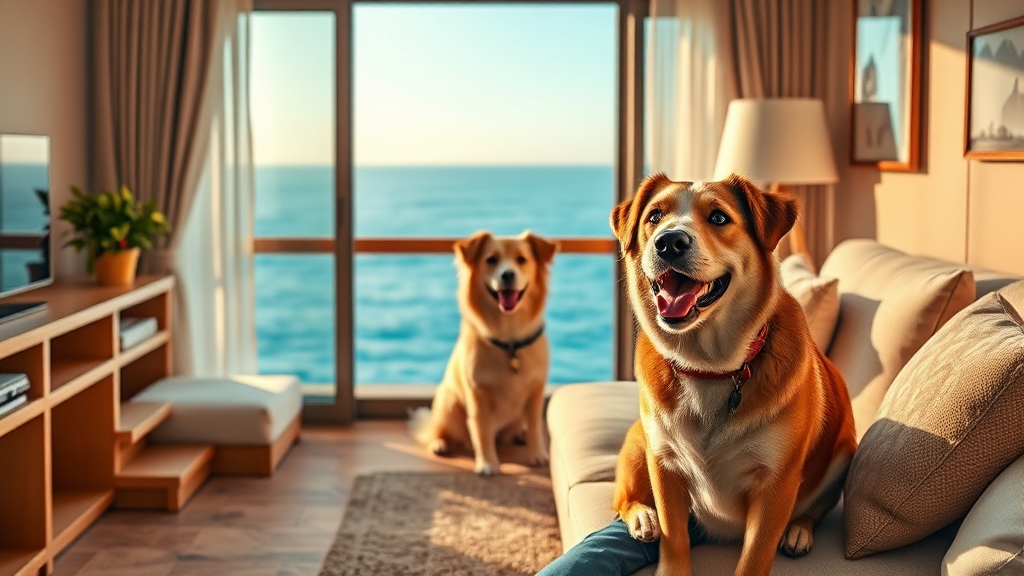 애견 동반 투숙 정보 (펫룸) (realistic 스타일)