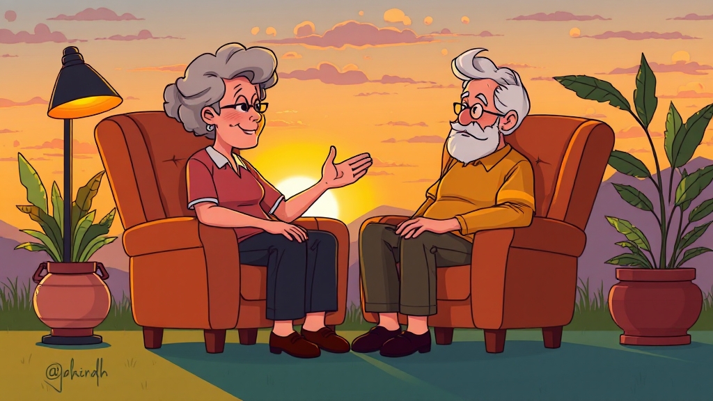 맞춤형 컨설팅, 어떻게 진행될까? (cartoon 스타일)