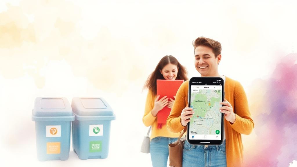 온라인 지도 활용 꿀팁 (watercolor 스타일)