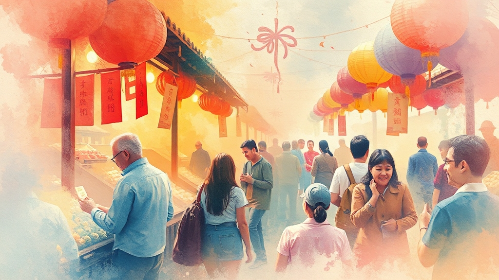 상생소비복권이란? (watercolor 스타일)