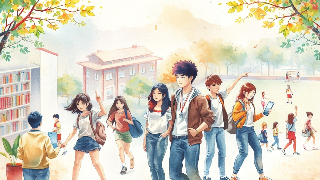 청년 복지포인트란? (watercolor 스타일)