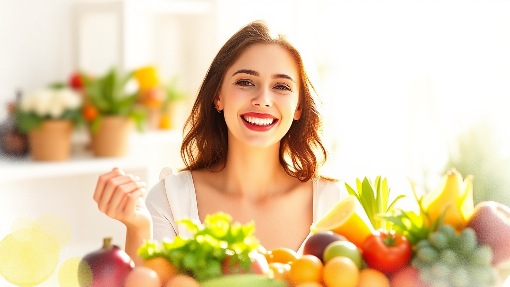 건강한 삶을 위한 12시간 금식 (watercolor 스타일)