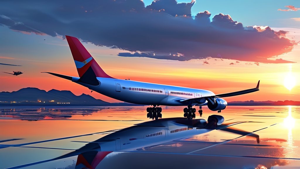 땡처리 항공권 예약 시 꼭 확인해야 할 사항 (realistic 스타일)