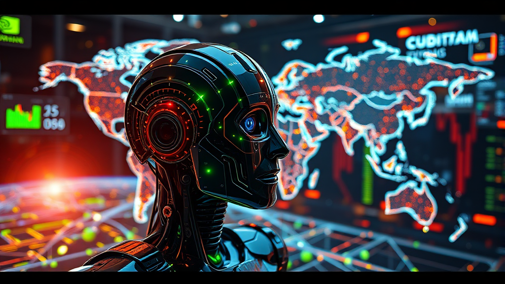 글로벌 시장 동향과 기업의 성장 전략 (realistic 스타일)