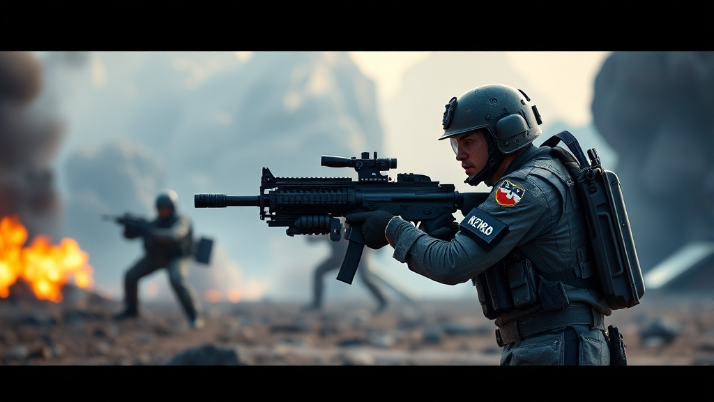 글로벌 지정학적 리스크와 K-방산의 기회 (realistic 스타일)