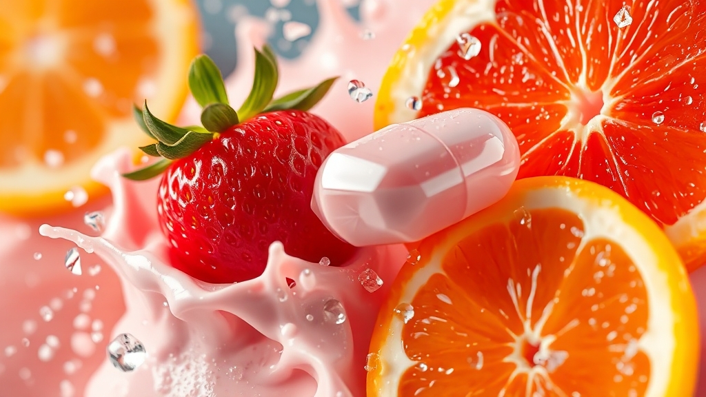 캡슐별 맛 상세 분석 (realistic 스타일)