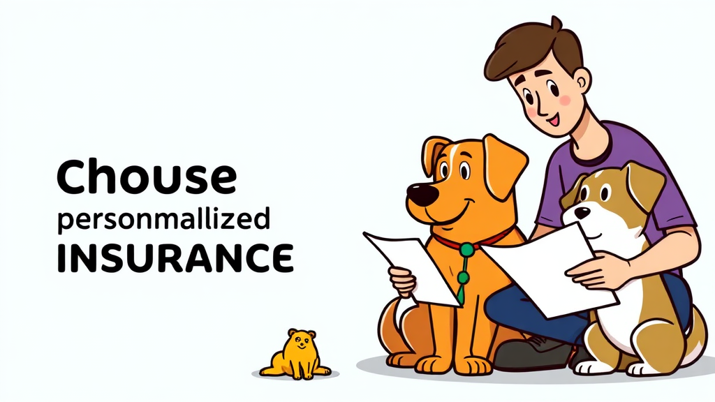 나에게 딱 맞는 펫보험 찾기: 보장 범위 및 자기부담금 설정 가이드 (cartoon 스타일)