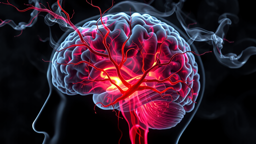 모야모야병의 진단 방법 (realistic 스타일)