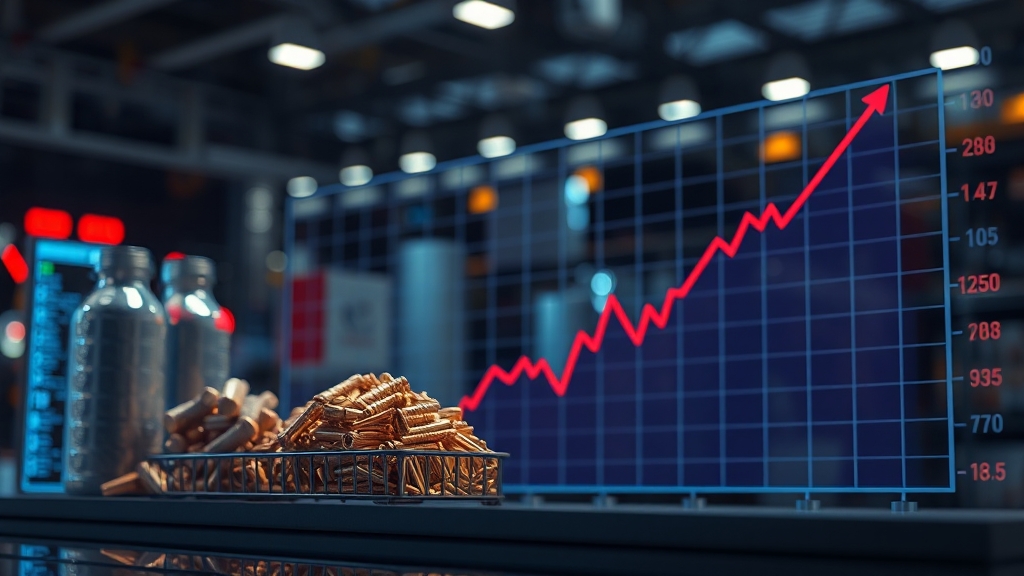 주가에 영향을 주는 요인은? (realistic 스타일)