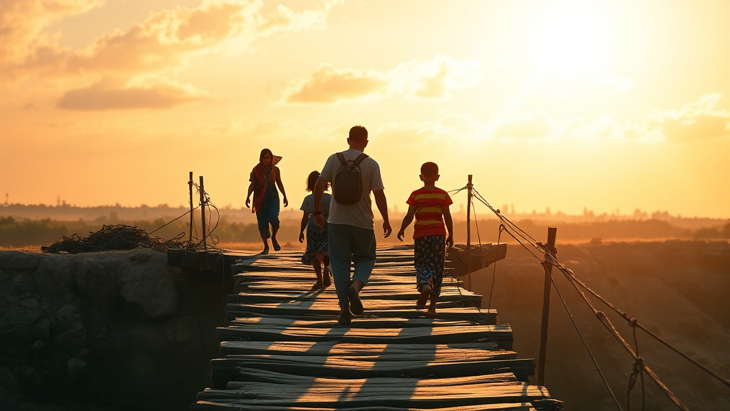 차상위계층, 무엇을 의미할까요? (realistic 스타일)