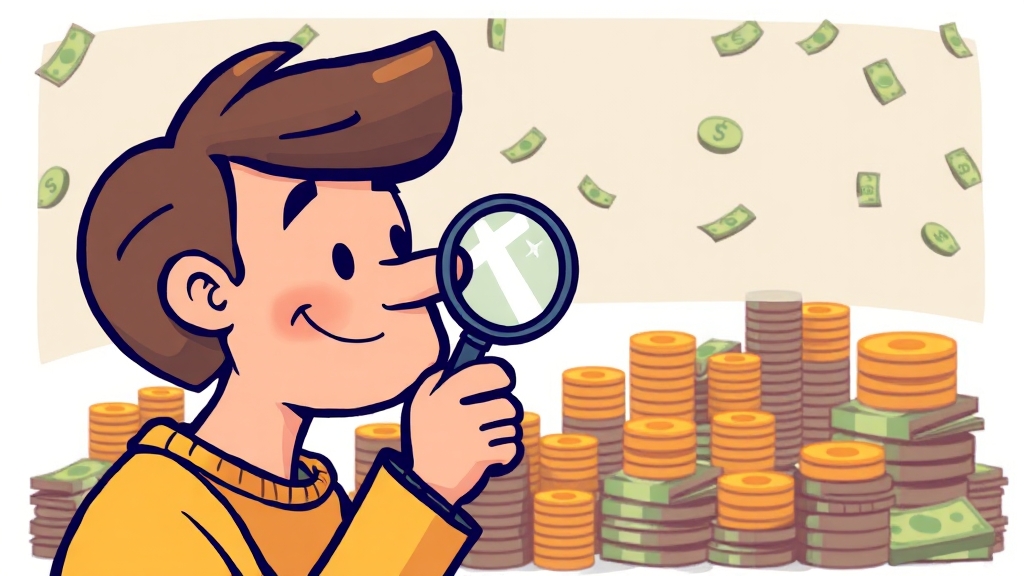 금리 비교, 왜 중요할까? (cartoon 스타일)