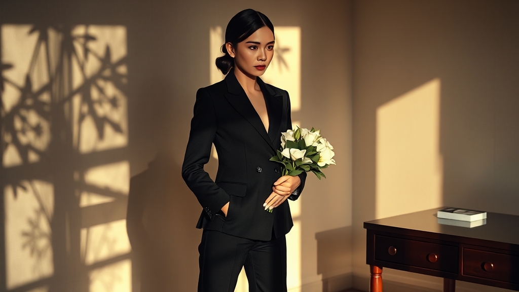 상황별 복장 및 예절 (realistic 스타일)