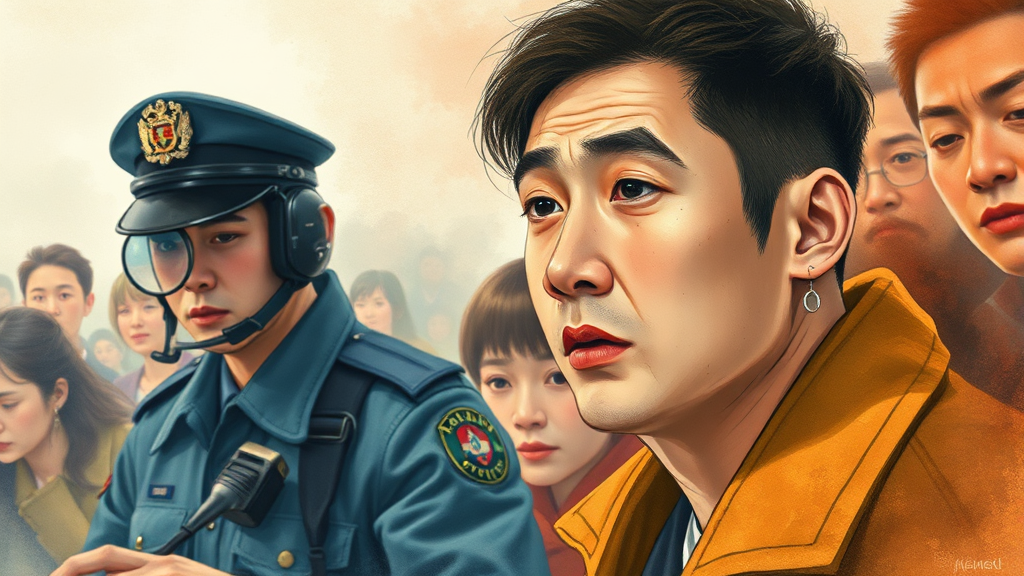 논란 이후 대중의 반응과 대응 (watercolor 스타일)