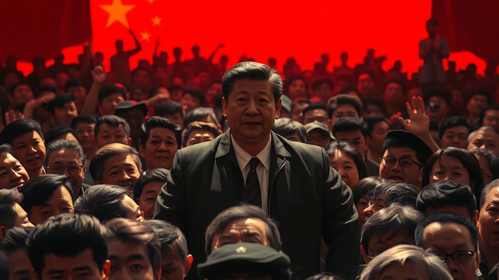 시진핑 실각 시나리오, 어떤 영향이? (realistic 스타일)