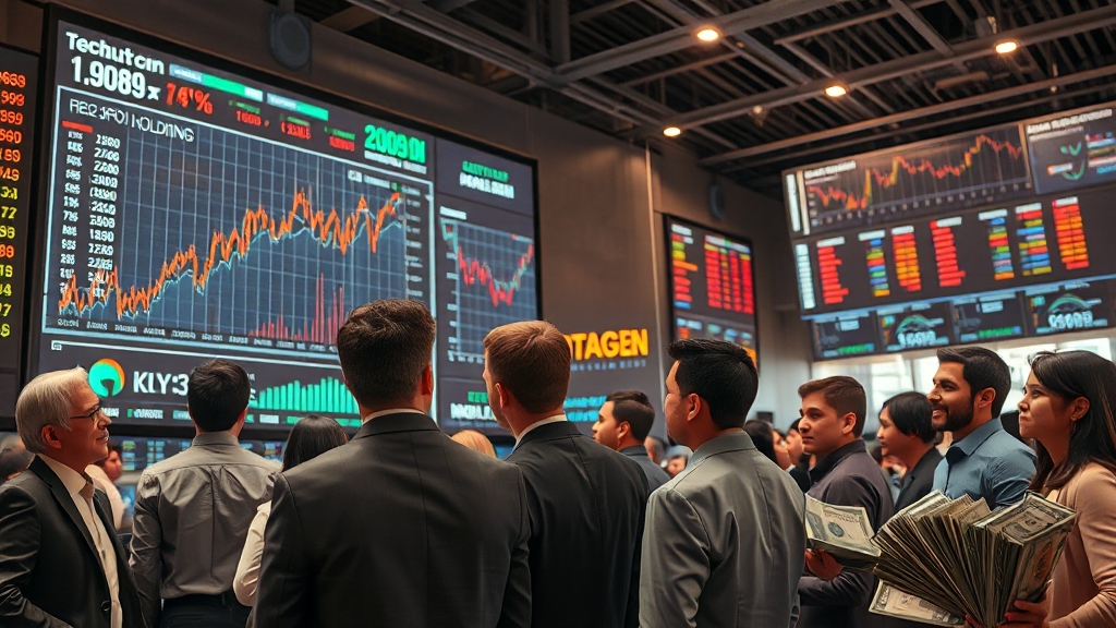 최신 뉴스 및 시장 반응은? (realistic 스타일)