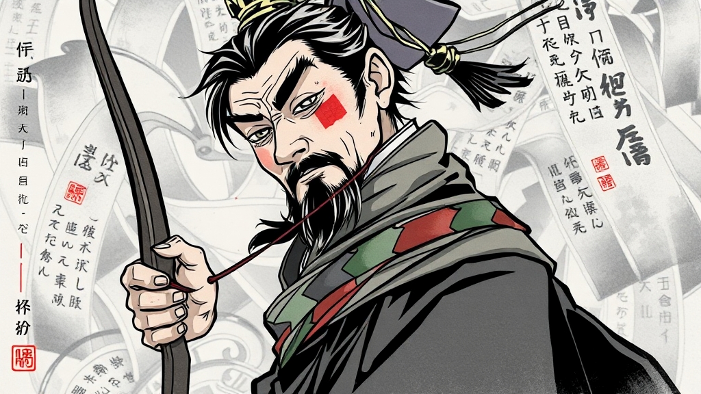 자승자박 뜻과 유래 (illustration 스타일)