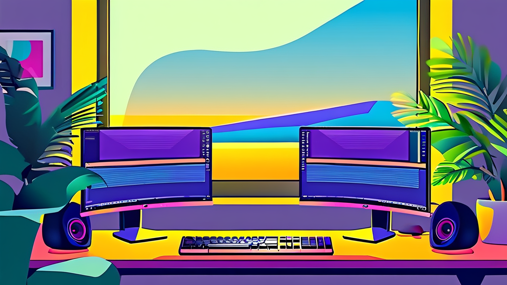 내장 vs 외장 그래픽: 스케일링 성능 차이 (cartoon 스타일)