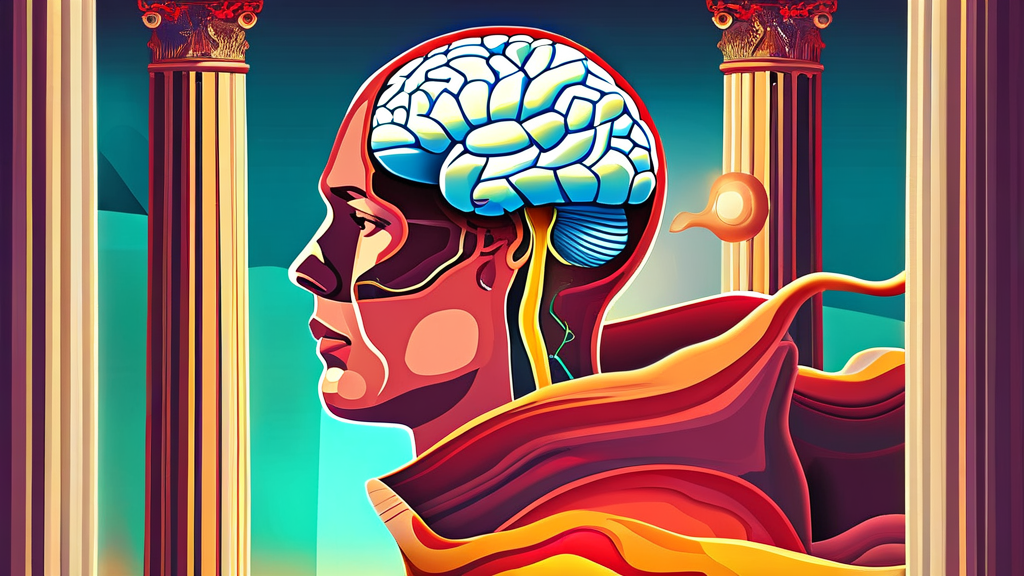 뇌경색, 무엇이 문제인가요? (illustration 스타일)