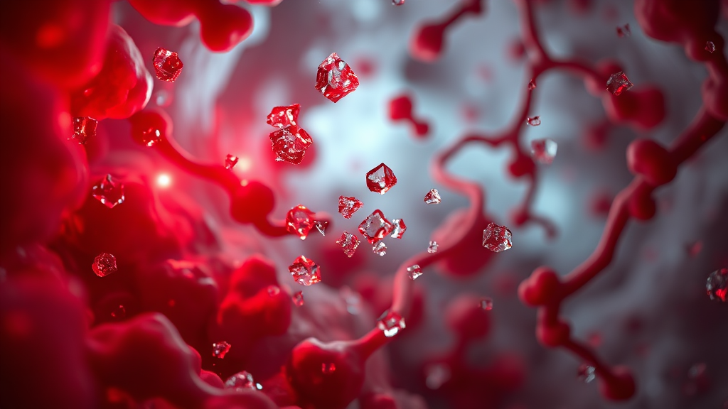 고혈당, 왜 위험할까요? 우리 몸에 미치는 영향 (realistic 스타일)