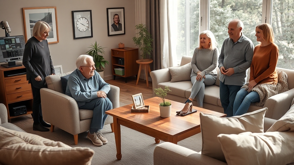 2025년 장기요양보험 변화 (realistic 스타일)