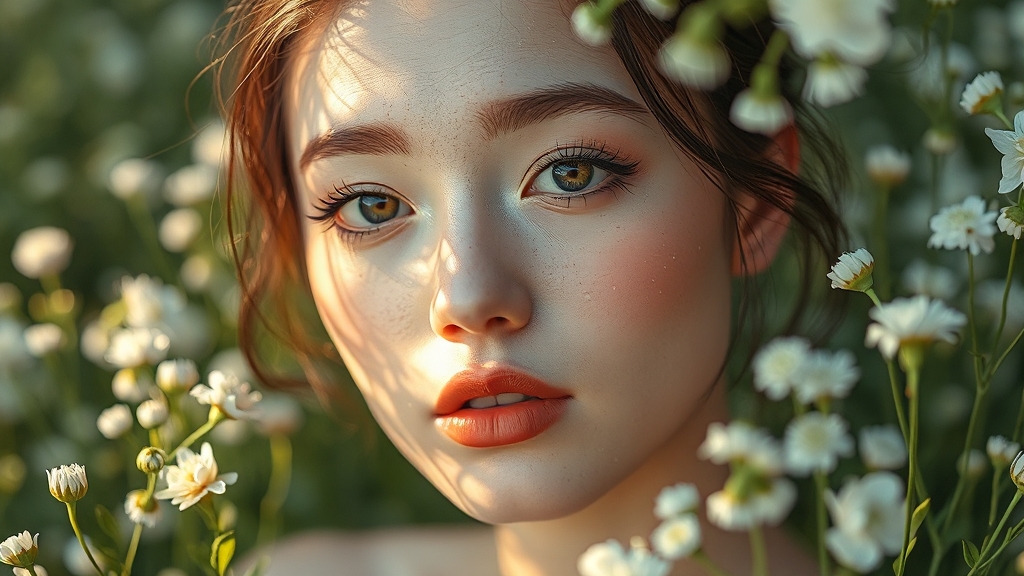 율무팩, 피부 타입별 사용 팁 (realistic 스타일)