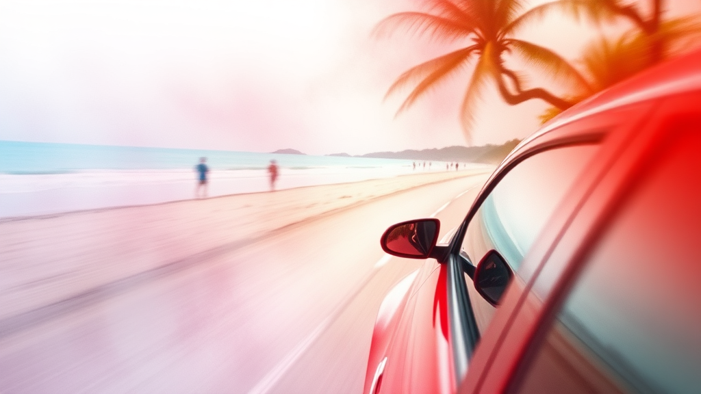 12월 오키나와 완벽 가이드 7 렌트카 & 교통 꿀팁 (watercolor 스타일)