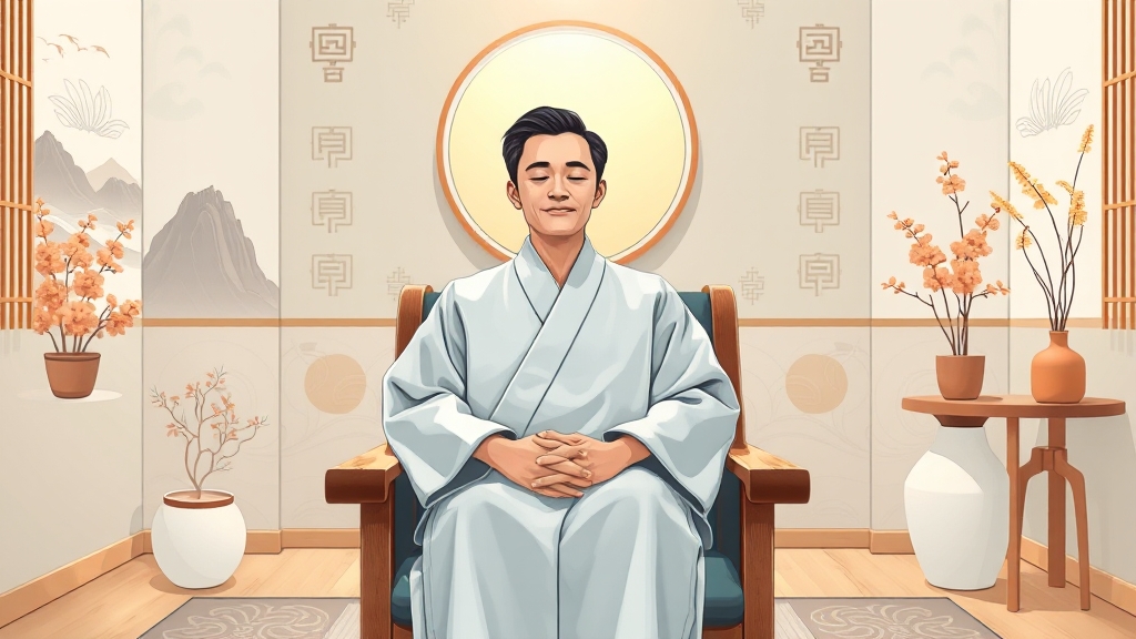 한방 & 통합적 접근, 새로운 대안! (illustration 스타일)