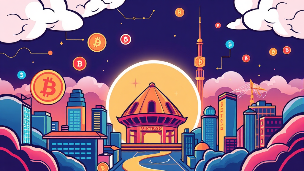 미래에셋증권의 디지털 금융 혁신 전략과 미래 전망 (cartoon 스타일)