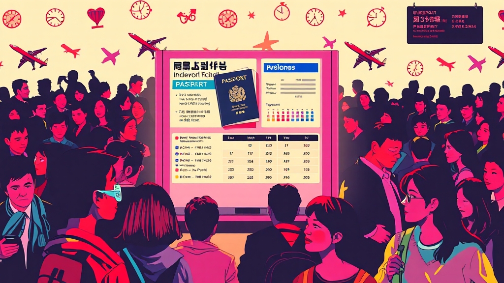 긴급여권, 어디서 발급받을 수 있나? (popart 스타일)