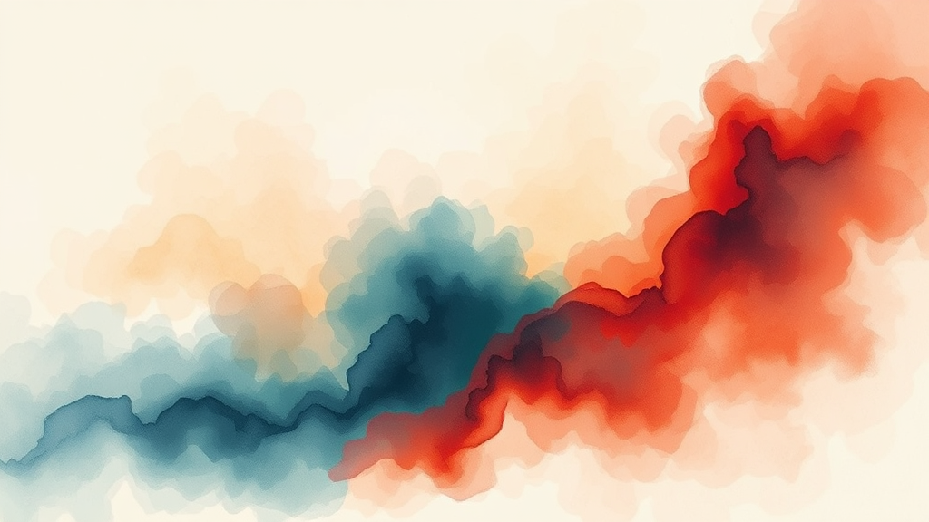 주의해야 할 궁합 조합 (watercolor 스타일)