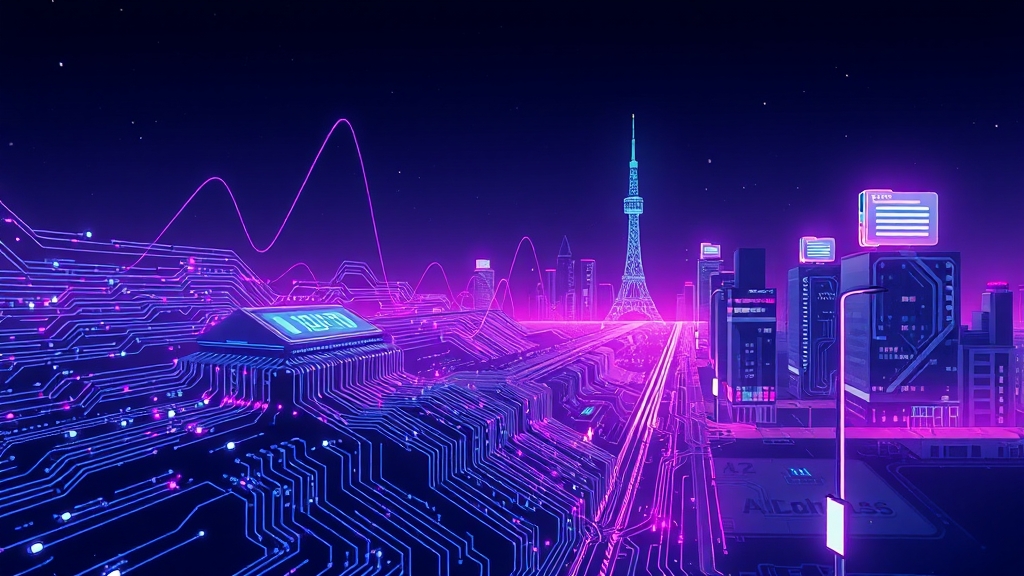 A18 칩셋 성능 완벽 분석 (illustration 스타일)