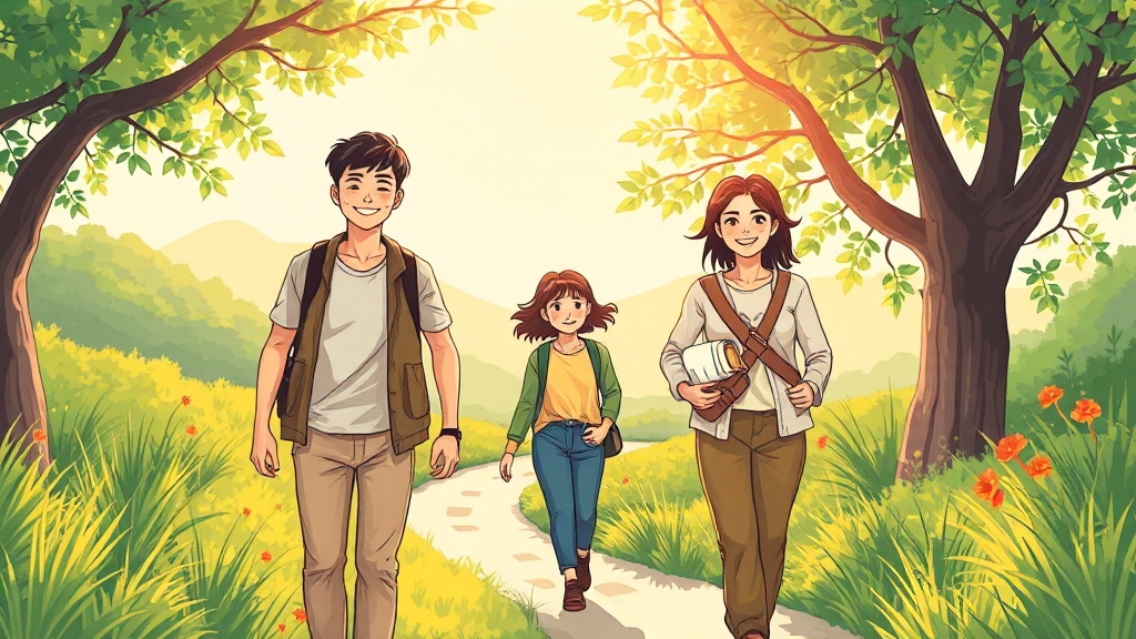 생활습관 개선, 어떻게 해야 할까요? (illustration 스타일)
