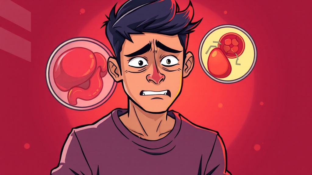 전립선비대증이란? (cartoon 스타일)