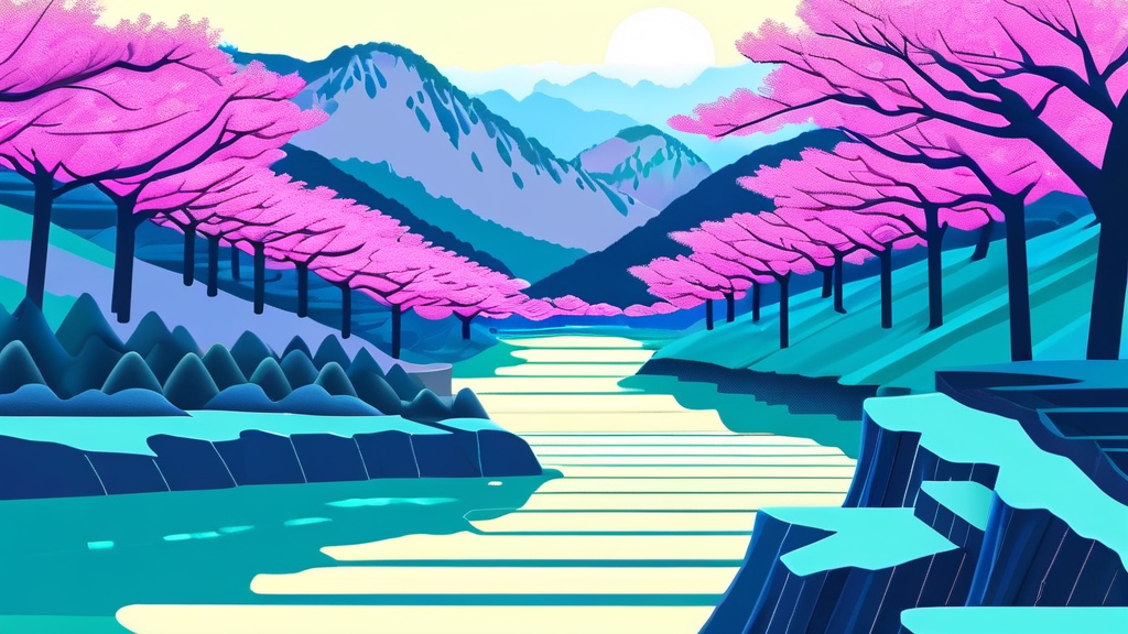 재인폭포 유료화: 입장료와 특별한 환급 혜택 (illustration 스타일)