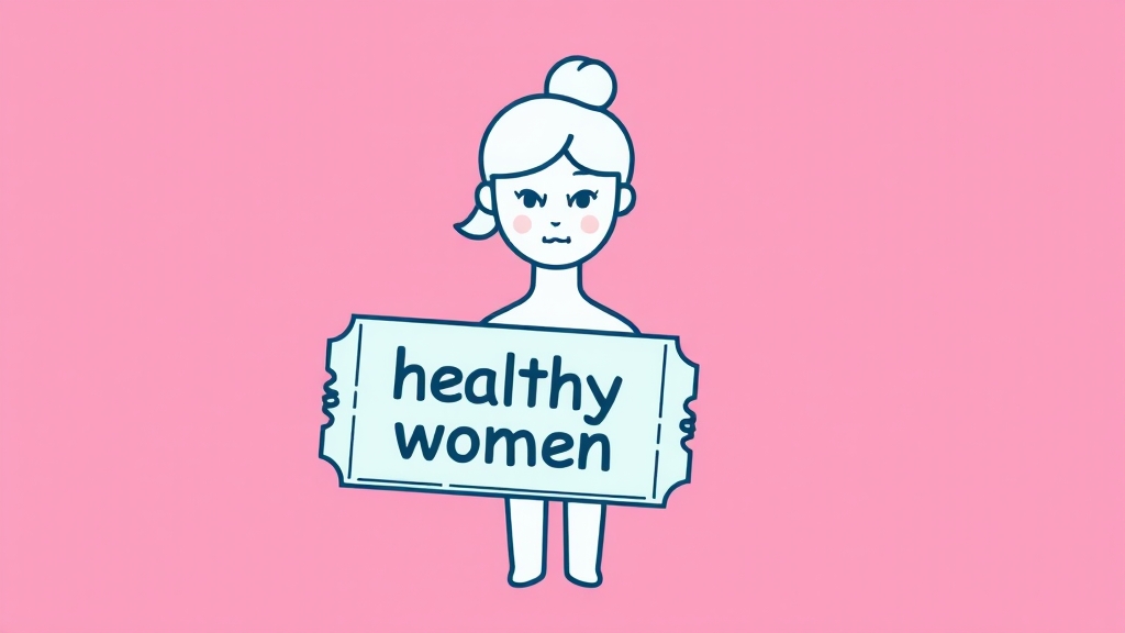 여성건강지원금이란? (cartoon 스타일)