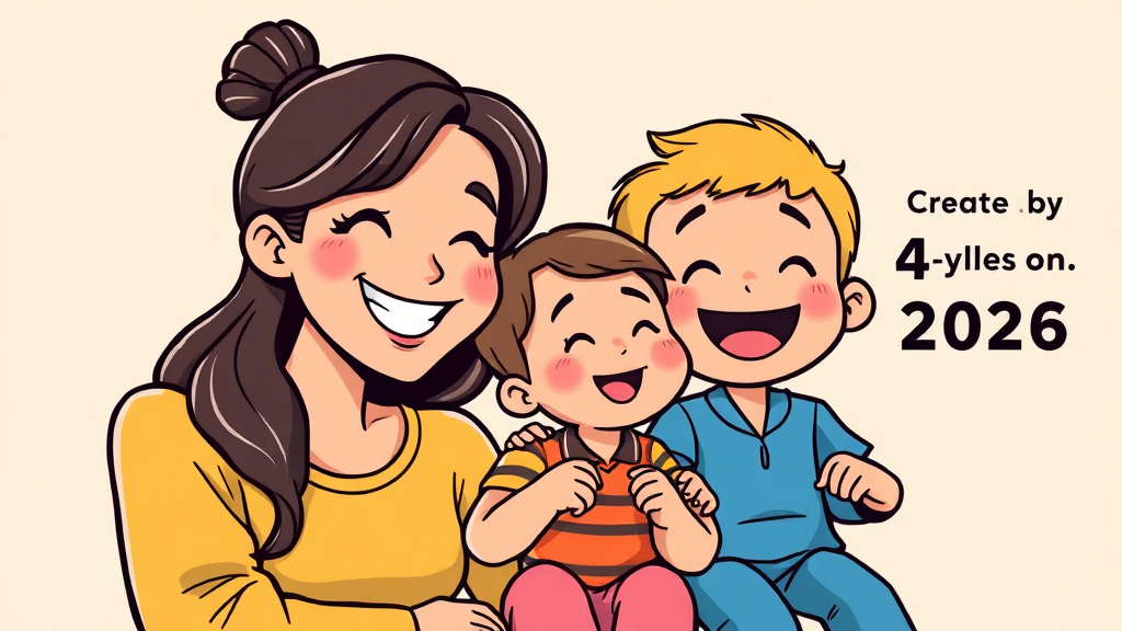 맞벌이 가정, 어떤 점이 좋을까? (cartoon 스타일)