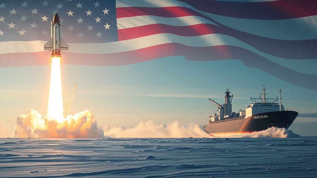 미국 측 투자 유치 전망 (realistic 스타일)