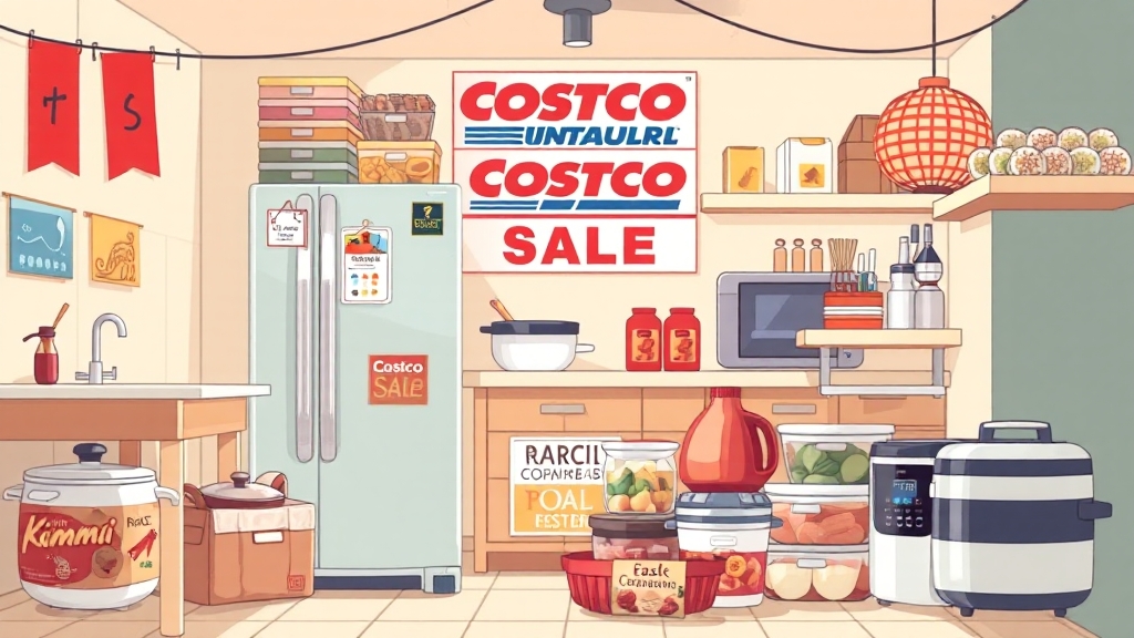 주방 & 생활용품 득템 찬스! (illustration 스타일)