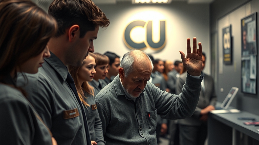 CU 고객 서비스 논란 (realistic 스타일)