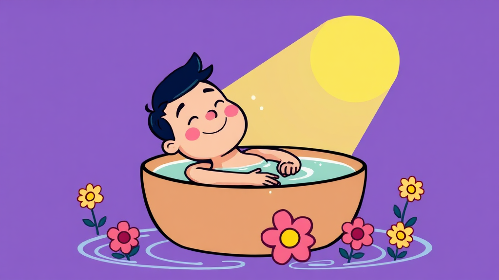 수술 후 회복 과정 및 주의사항 (cartoon 스타일)