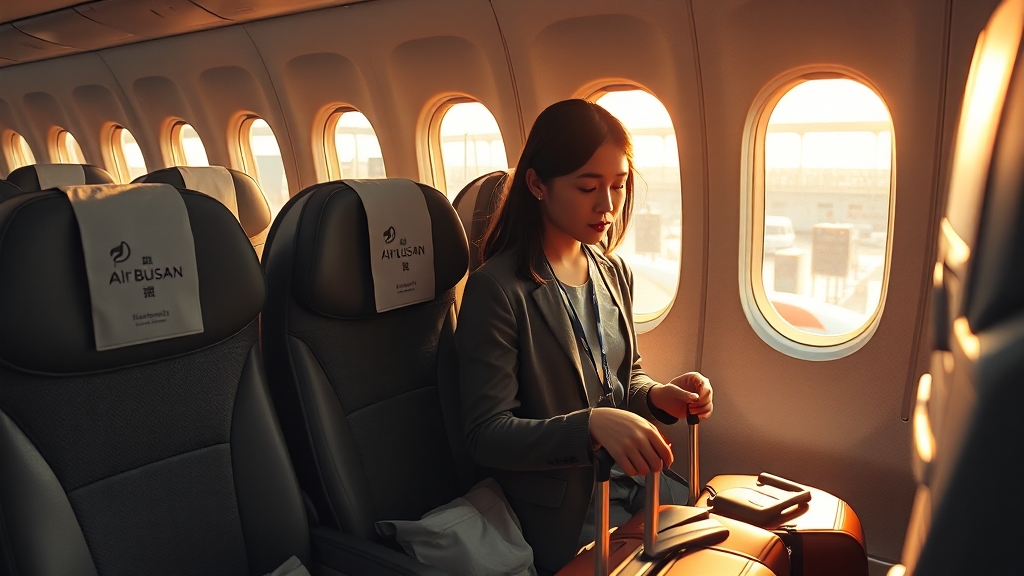 에어부산 유료 좌석 상세 가격 정보 (realistic 스타일)